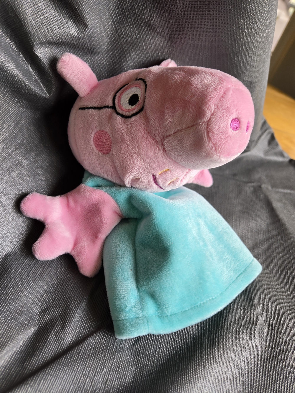 Daddy Pig From Peppa Pig Character Hand Puppet